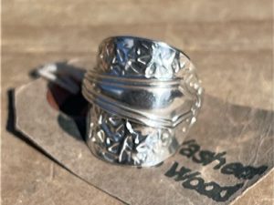 Sterling Silver Sheffield 1935 Demitasse Spoon Ring
