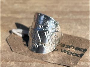 Sterling Silver Sheffield 1897 Demitasse Spoon Ring