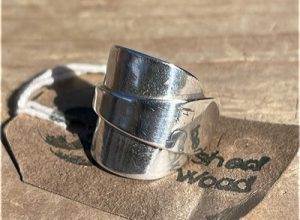 Sterling Silver Georgian Demitasse Spoon Ring